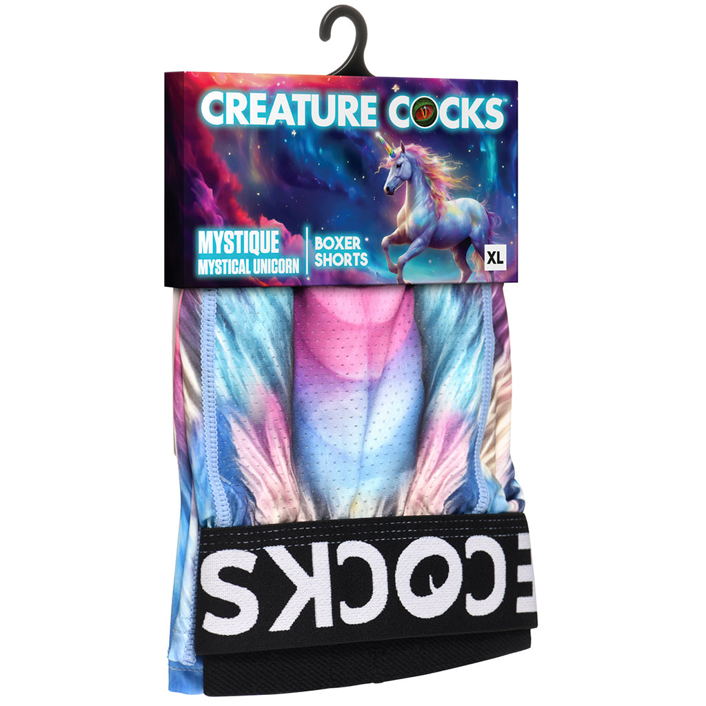 Creature Cocks Mystique Unicorn Boxer Shorts Novelties 'n Parties > Lingerie - Tophatter Daily Deals