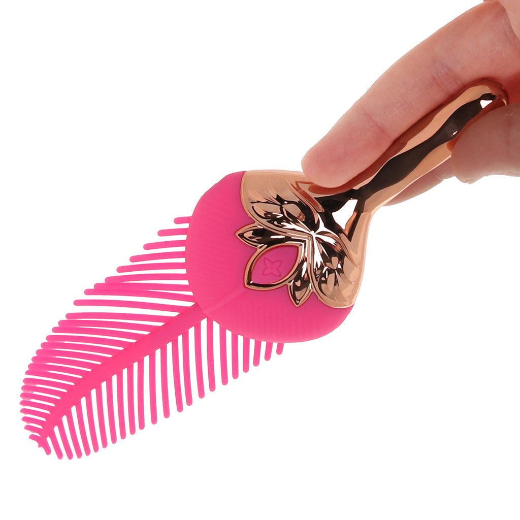 Rayne Silicone Feather Vibe - Tophatter's Vibrator Deals Online Vibrators > Clitoral Stimulators - Tophatter Daily Deals
