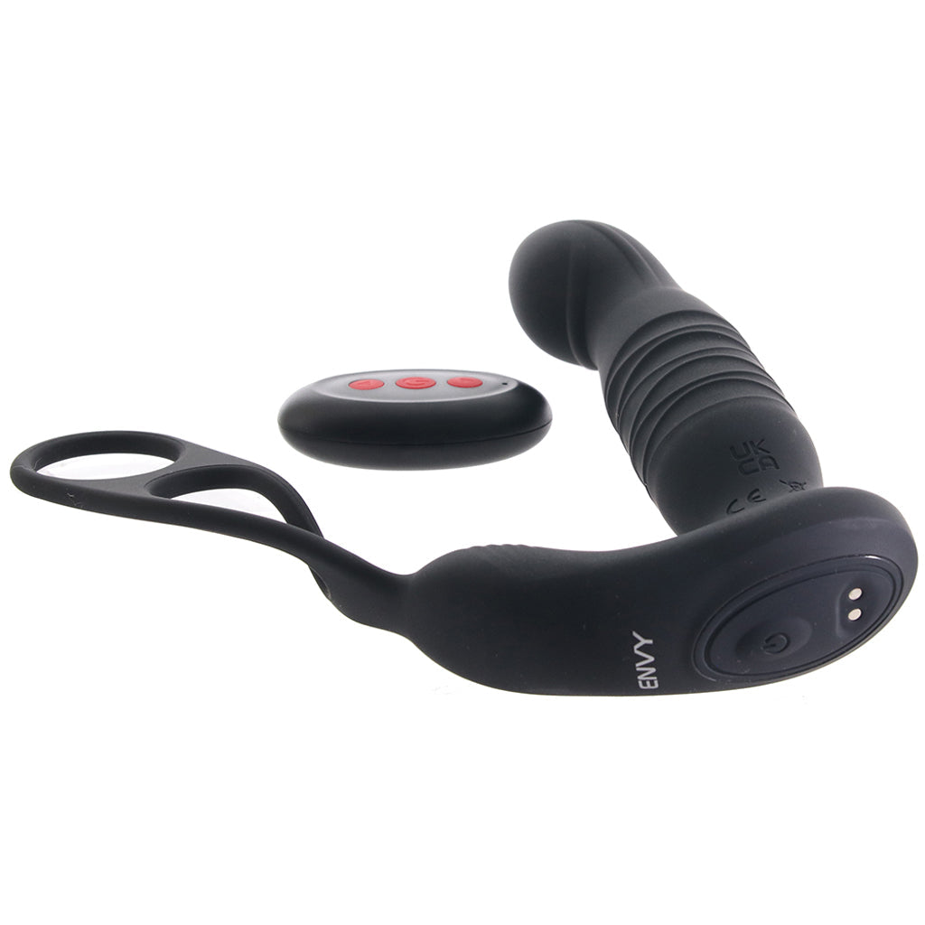 Envy Thruster P-Spot Vibe and Dual Ring Anal Sex Toys > Prostate Massagers - Tophatter Daily Deals