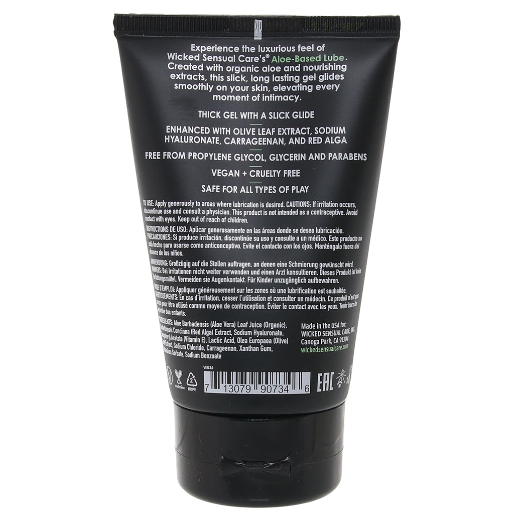 Aloe Vera Based Lube in 4oz/120ml Lubes and Lotions > Water Based Sex Lubes - Tophatter Daily Deals