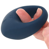 Satisfyer Strong One Ring Vibe in Blue Cock Rings - Tophatter Daily Deals