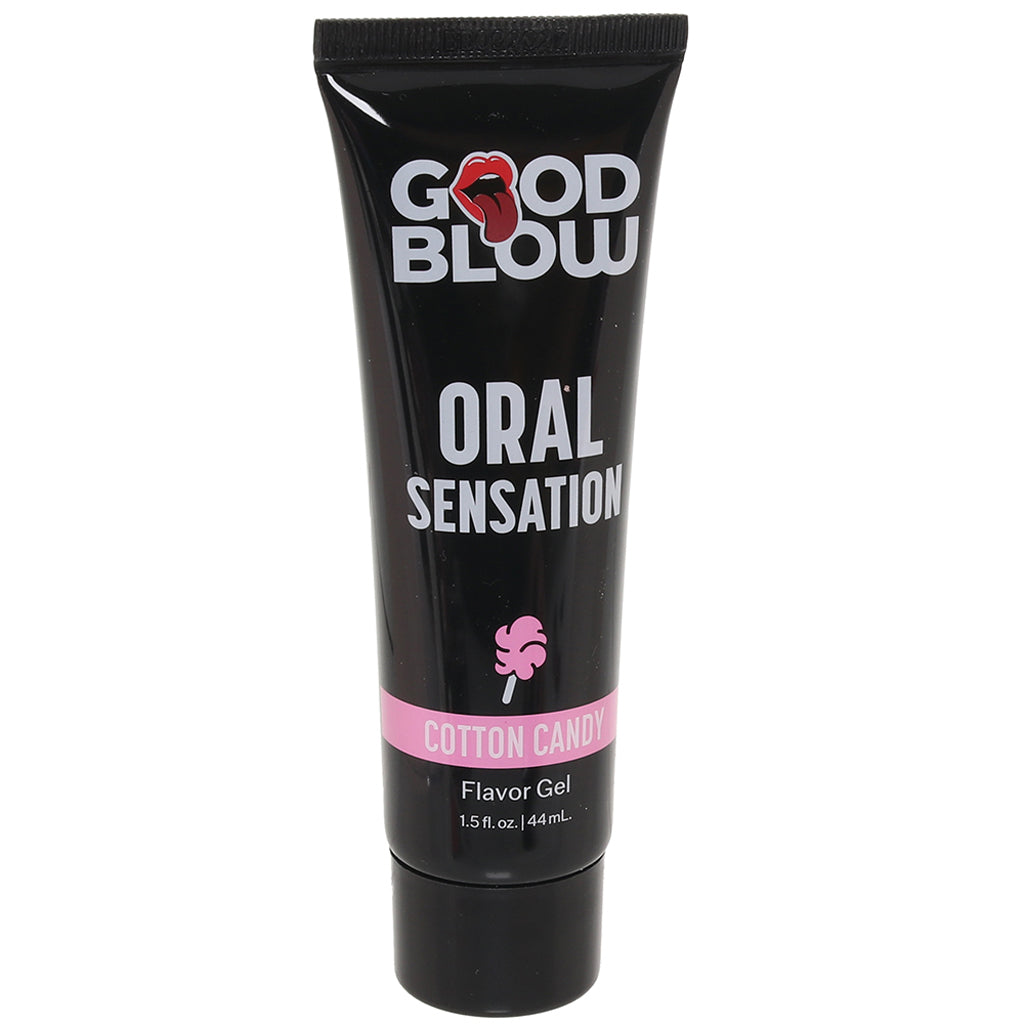 Good Blow Oral Sensation Gel 1.5oz/44.4ml in Cotton Candy Lubes and Lotions > Sexual Stimulants - Tophatter Daily Deals