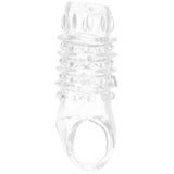 Textured Stimulation Enhancer Penis Sheath in Clear - Tophatter's Adult Products Male Enhancement > Extenders and Sleeves - Tophatter Daily Deals