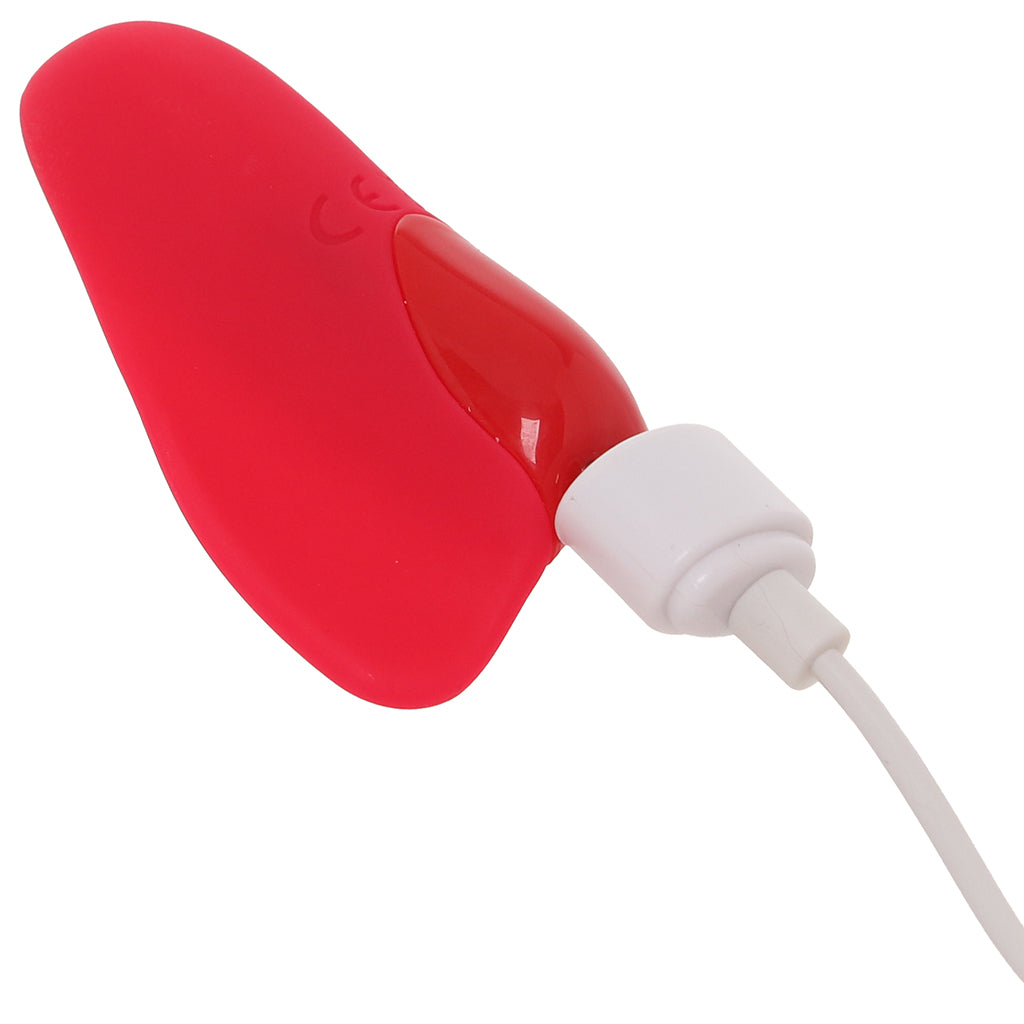 Satisfyer High Fly Finger Vibe in Red Vibrators > Clitoral Stimulators - Tophatter Daily Deals