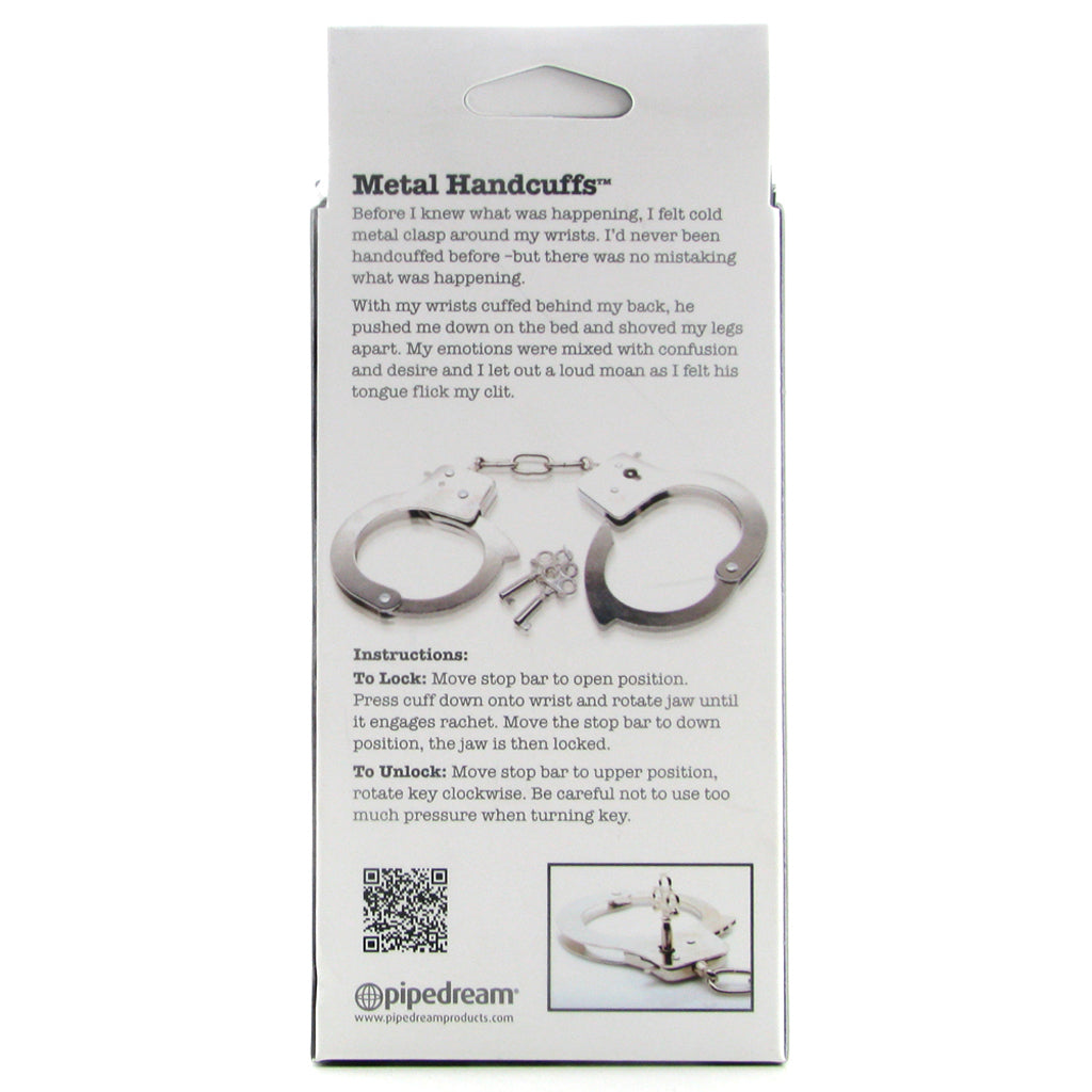 Fetish Fantasy Ltd Metal Cuffs - Tophatter's Adult Products Bondage and Fetish > Wrist and Ankle Cuffs - Tophatter Daily Deals