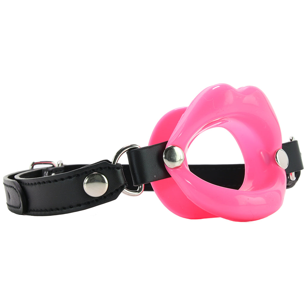 Silicone Lips Gag in Pink Bondage and Fetish > Ball Gags & Mouth Restraints - Tophatter Daily Deals