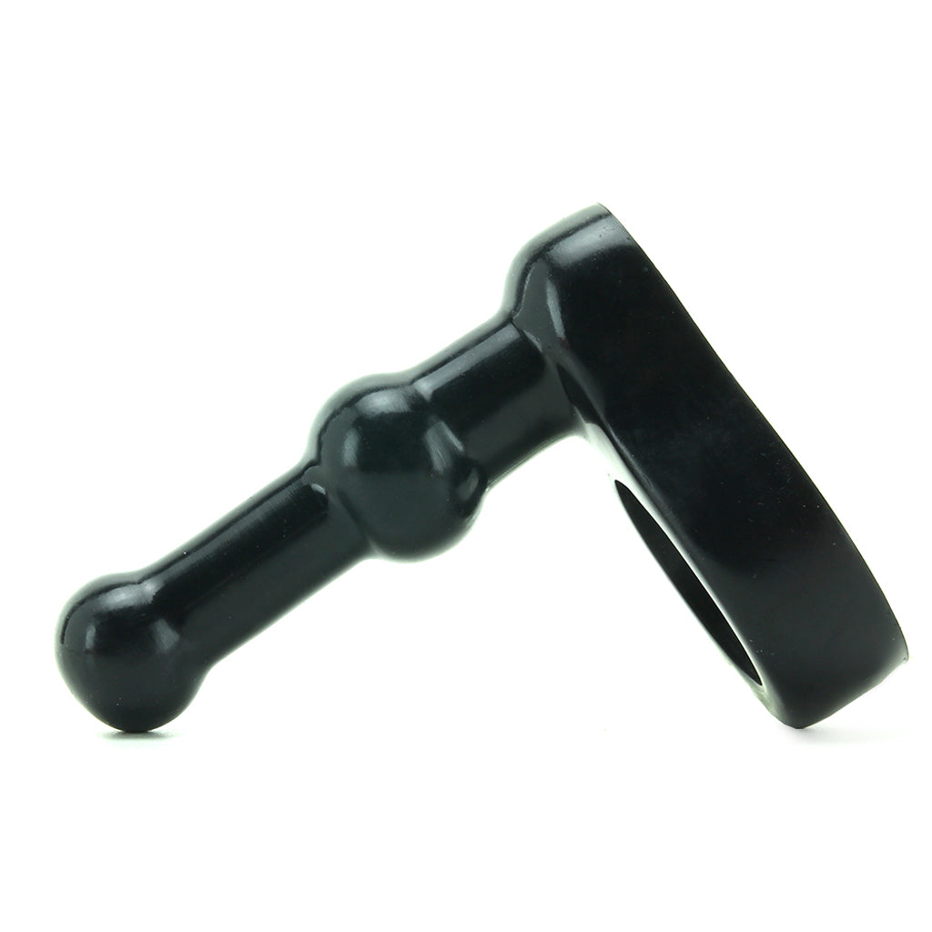 Platinum Silicone The Double Dip in Black Anal Sex Toys > Butt Plugs - Tophatter Daily Deals
