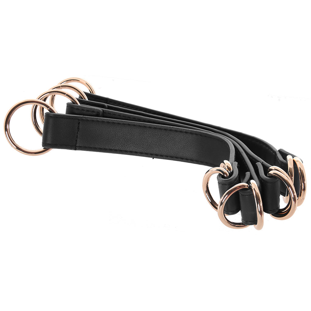 Bondage Couture Tie Down Straps in Rose Gold - Tophatter's Adult Products Bondage and Fetish > Restraints - Tophatter Daily Deals