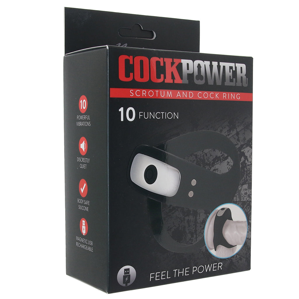 Cockpower Scrotum And Cock Ring Cock Rings - Tophatter Daily Deals