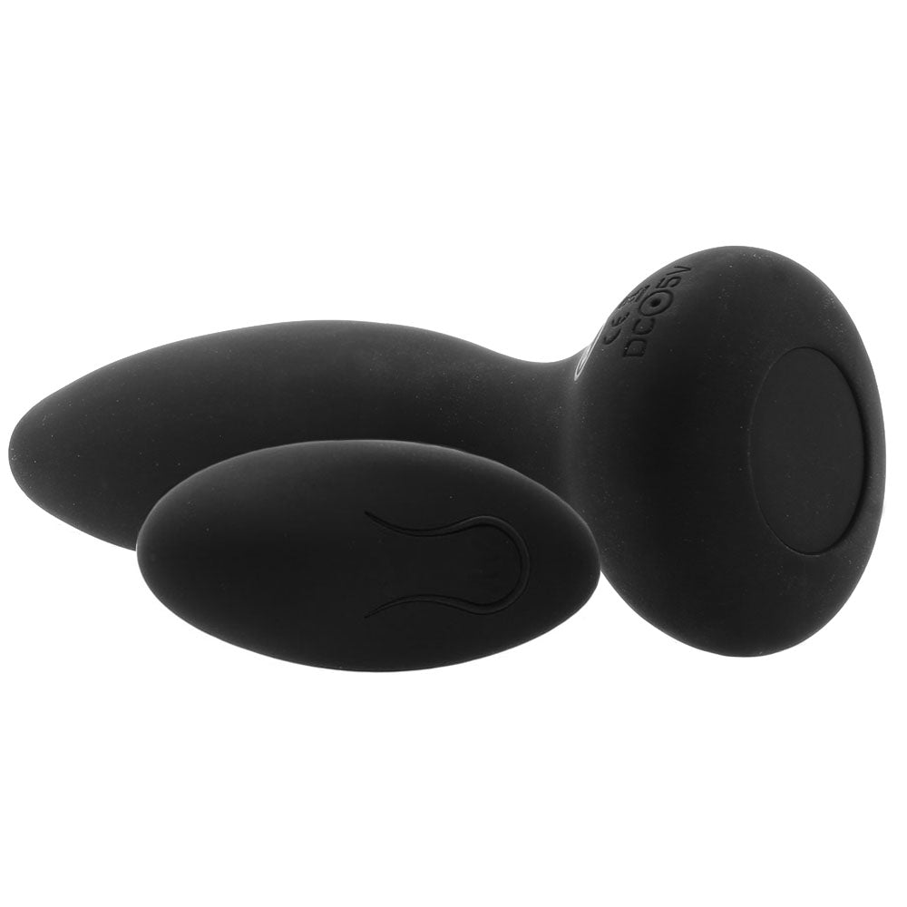 A-Play Adventurous Vibrating Remote Butt Plug in Black - Tophatter's Adult Products Anal Sex Toys > Butt Plugs - Tophatter Daily Deals