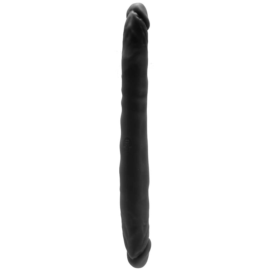 Colours Double Pleasure 12 Inch Dildo in Black Dildo Sex Toys > Double Ended Dildos - Tophatter Daily Deals