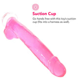 Size Queen 12 Inch Jelly Dildo in Pink Dildo Sex Toys > Realistic Dildos - Tophatter Daily Deals