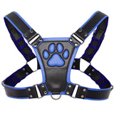 Master Series Alpha Pup Bulldog Harness in Blue - Tophatter's Adult Sex Toys Online Bondage and Fetish > Men's Bondage Wear - Tophatter Daily Deals