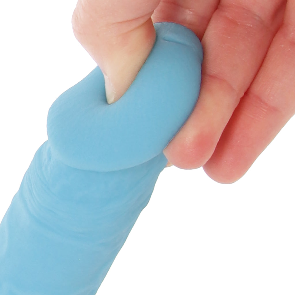 Declan 6.5 Inch Silicone Dildo in Blue Dildo Sex Toys > Realistic Dildos - Tophatter Daily Deals
