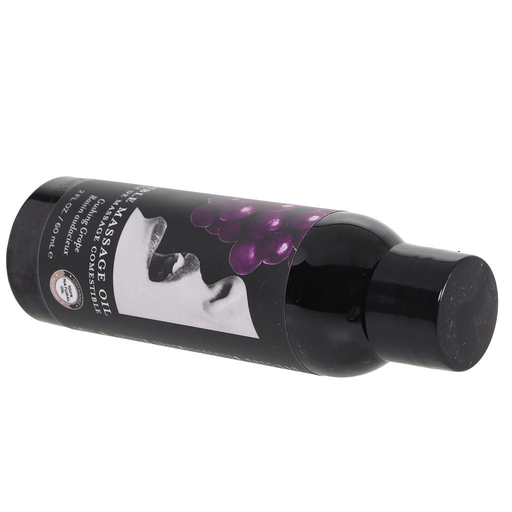Edible Massage Oil 2oz/60ml in Gushing Grape Sensual Love > Massage - Tophatter Daily Deals