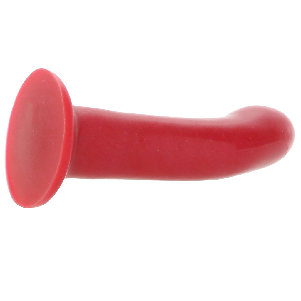 5 Inch Silicone G-Spot Dildo in Red - Tophatter's Adult Sex Toys Online Dildo Sex Toys > G-Spot Dildos - Tophatter Daily Deals