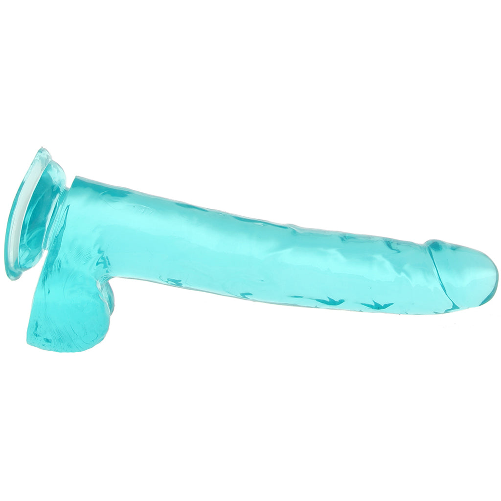 Size Queen 10 Inch Jelly Dildo in Teal Dildo Sex Toys > Realistic Dildos - Tophatter Daily Deals