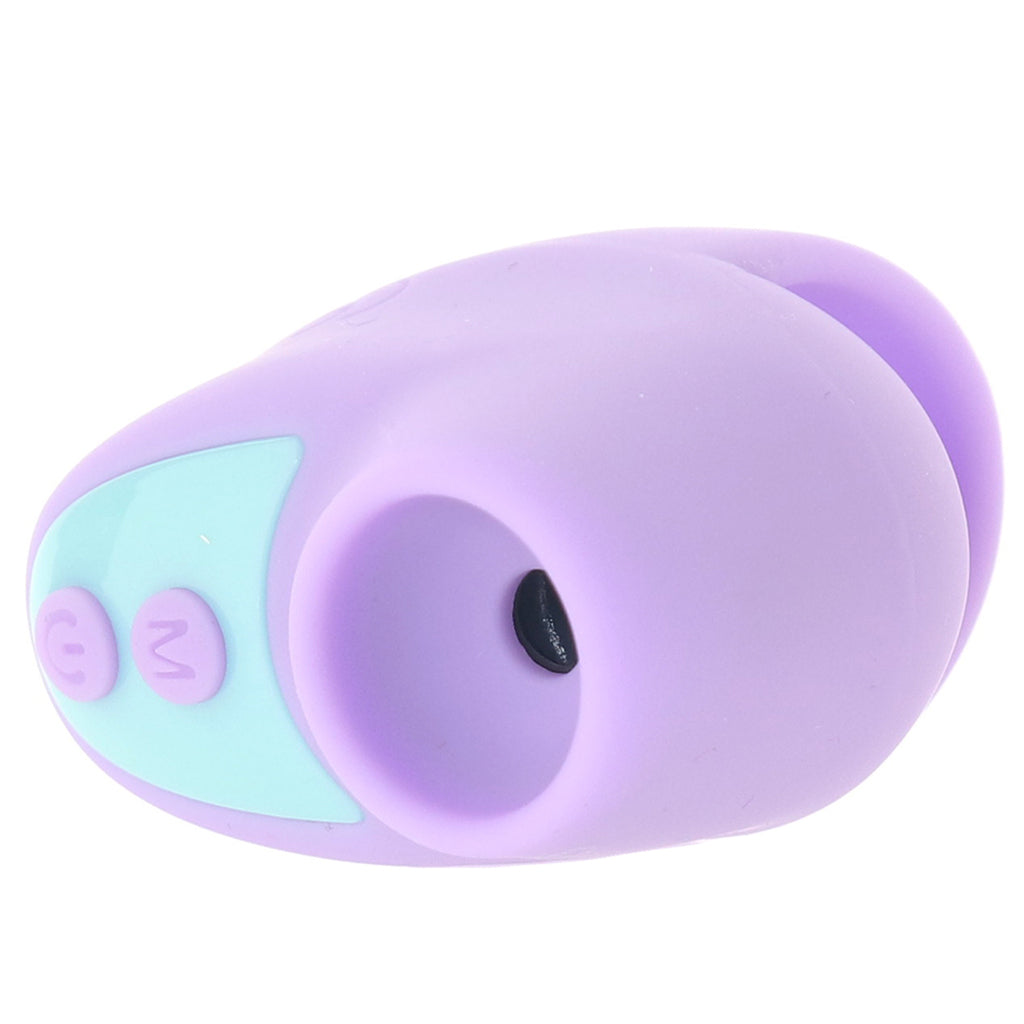 Shegasm Mini Silicone Clitoral Suction Vibe in Purple Vibrators > Clitoral Stimulators - Tophatter Daily Deals