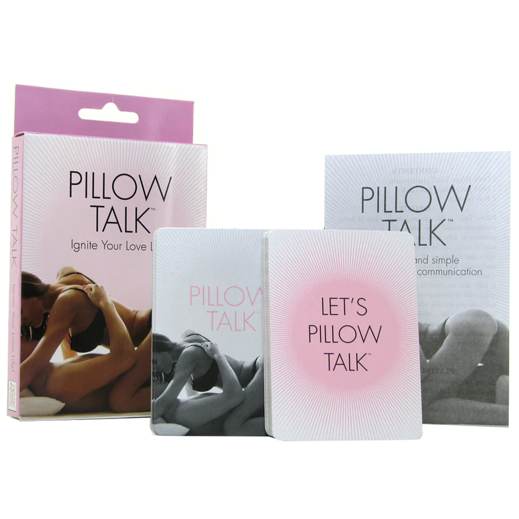 Pillow Talk Couples Card Game - Tophatter's Adult Products Sensual Love > Games - Tophatter Daily Deals
