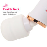 PinkCherry Rechargeable Wand in White Vibrators > Wands - Tophatter Daily Deals