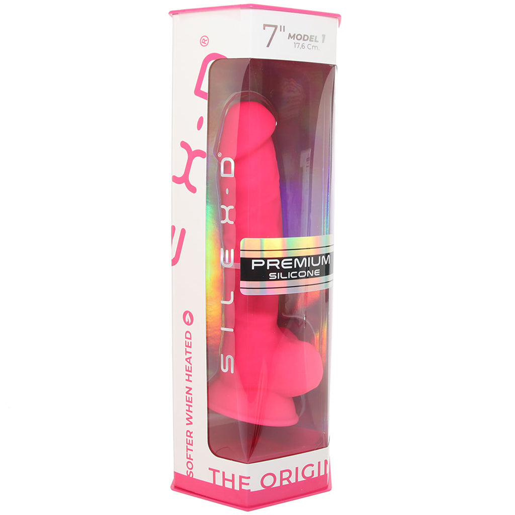 SILEX-D The Original 7 Inch Model 1 Dildo in Pink - Tophatter's Adult Sex Toys Online Dildo Sex Toys > Realistic Dildos - Tophatter Daily Deals