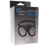 Dr Love's Universal Strap-On Harness in Black Dildo Sex Toys > Strap-On and Harnesses - Tophatter Daily Deals