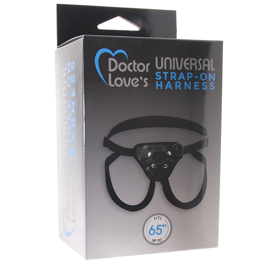 Dr Love's Universal Strap-On Harness in Black Dildo Sex Toys > Strap-On and Harnesses - Tophatter Daily Deals