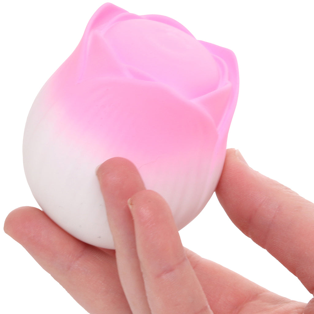 Bloomgasm Pulsing Petals Rose Stimulator in Pink - Tophatter's Vibrator Deals Online Vibrators > Clitoral Stimulators - Tophatter Daily Deals