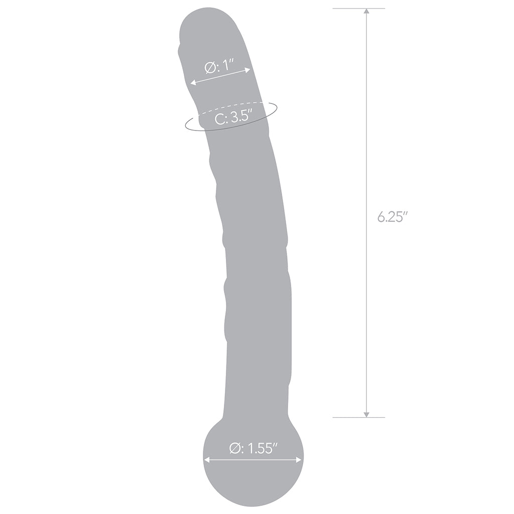 gläs Orange Tickler Glass Dildo Dildo Sex Toys > Pyrex Glass Dildos - Tophatter Daily Deals