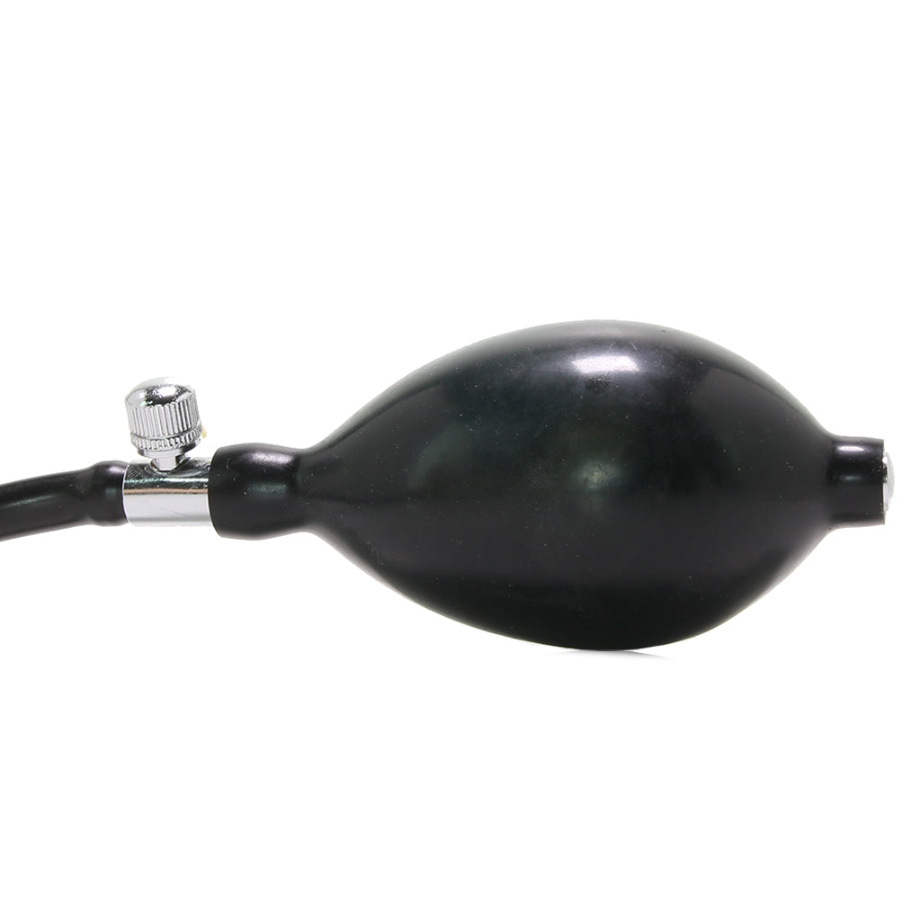 Frisky Inflatable Stimulator in Black - Tophatter's Adult Products Anal Sex Toys > Butt Plugs - Tophatter Daily Deals