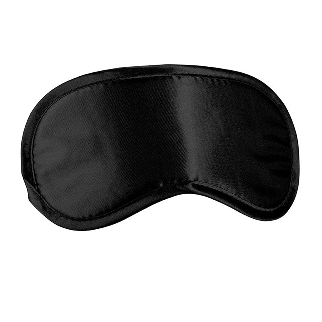 Soft Eye Mask in Black - Tophatter's Adult Products Bondage and Fetish > Pleasure Masks and Dress Up Play - Tophatter Daily Deals
