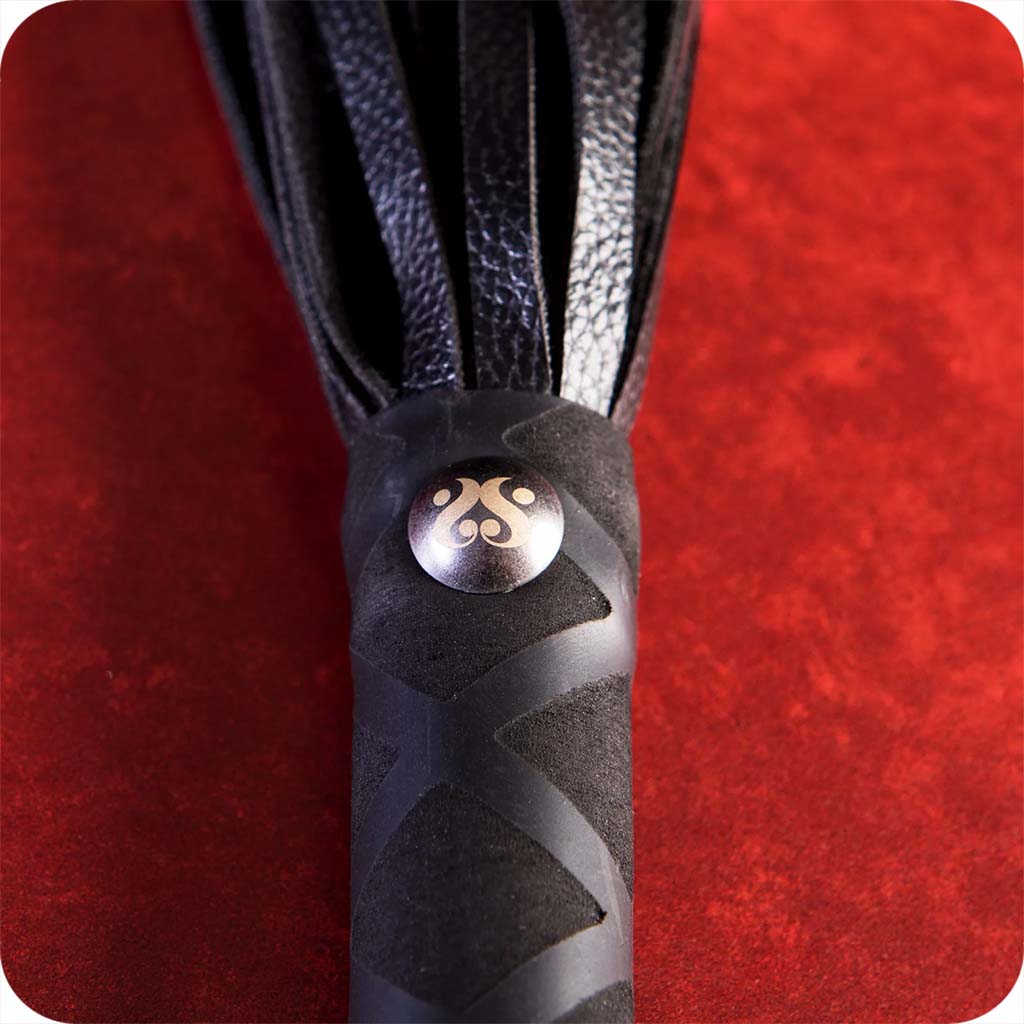 Sei Mio Primed for Punishment Faux Leather Flogger Bondage and Fetish > Whips and Crops - Tophatter Daily Deals