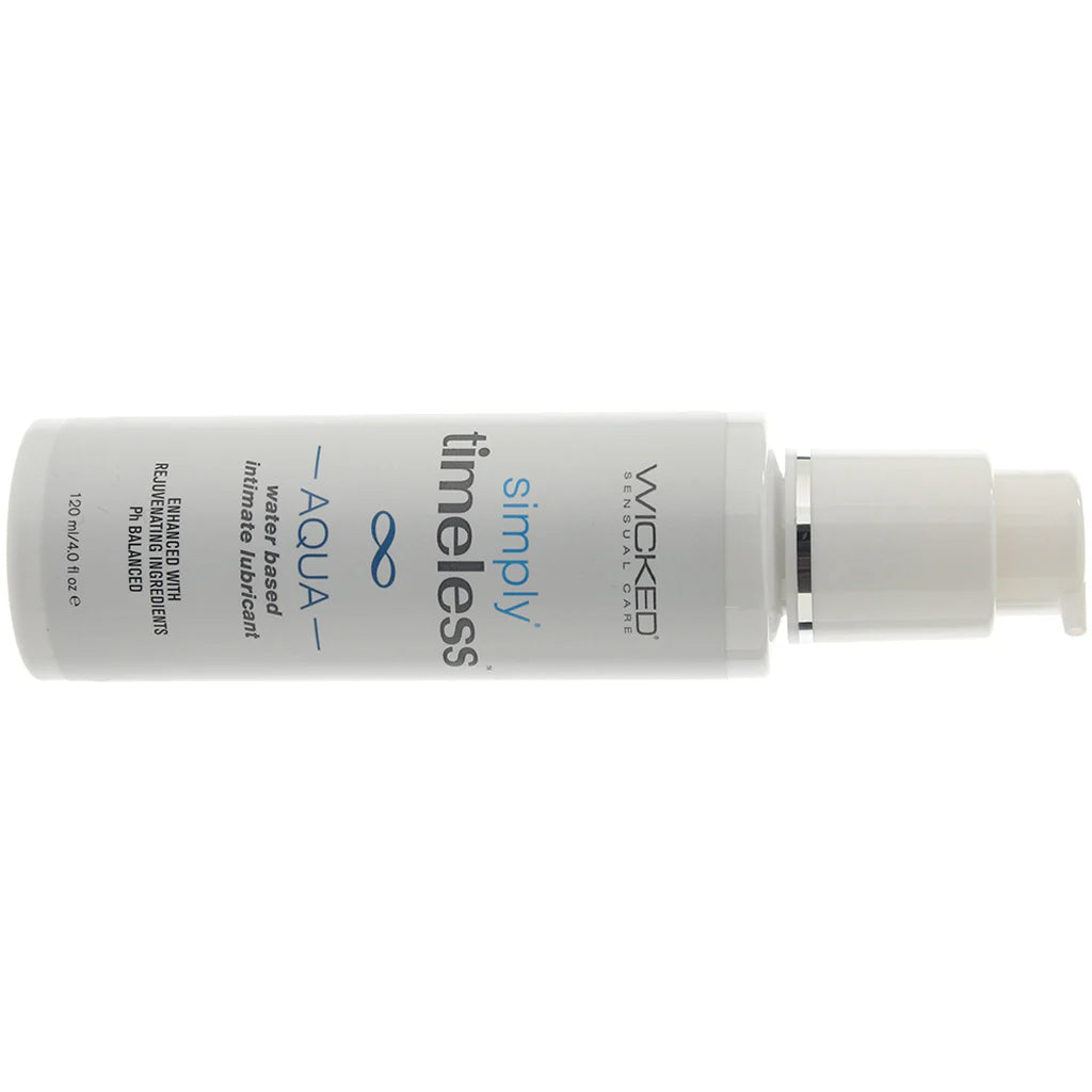 Simply Timeless for Menopause Aqua Lube 4oz/120ml Lubes and Lotions > Water Based Sex Lubes - Tophatter Daily Deals