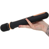 PinkCherry Rechargeable Wand in Black - Tophatter's Adult Sex Toys Online Vibrators > Wands - Tophatter Daily Deals