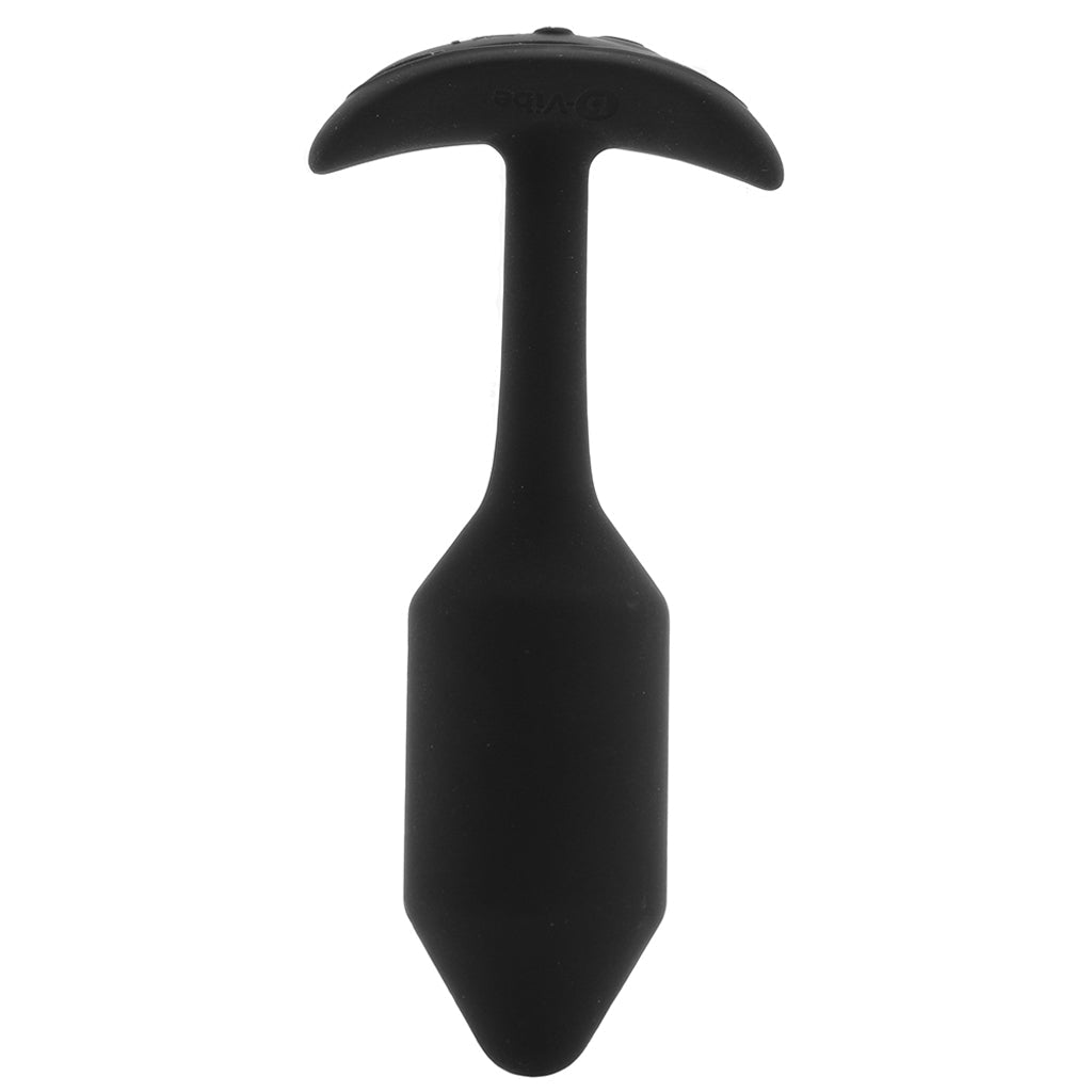 Vibrating Weighted Silicone Snug Plug in Medium Anal Sex Toys > Butt Plugs - Tophatter Daily Deals