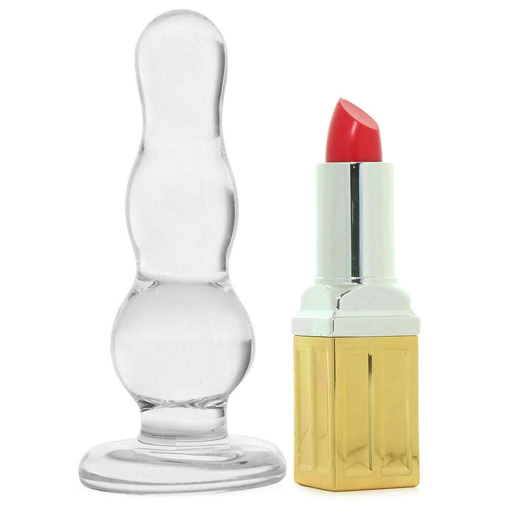 gläs 4 Inch Glass Butt Plug Anal Sex Toys > Butt Plugs - Tophatter Daily Deals