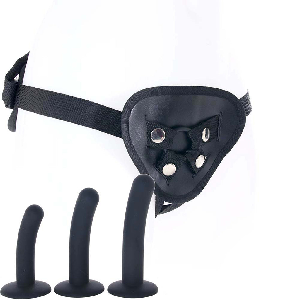 Boundless Silicone Curve Pegging Kit - Tophatter's Adult Products Dildo Sex Toys > Pegging Dildos - Tophatter Daily Deals