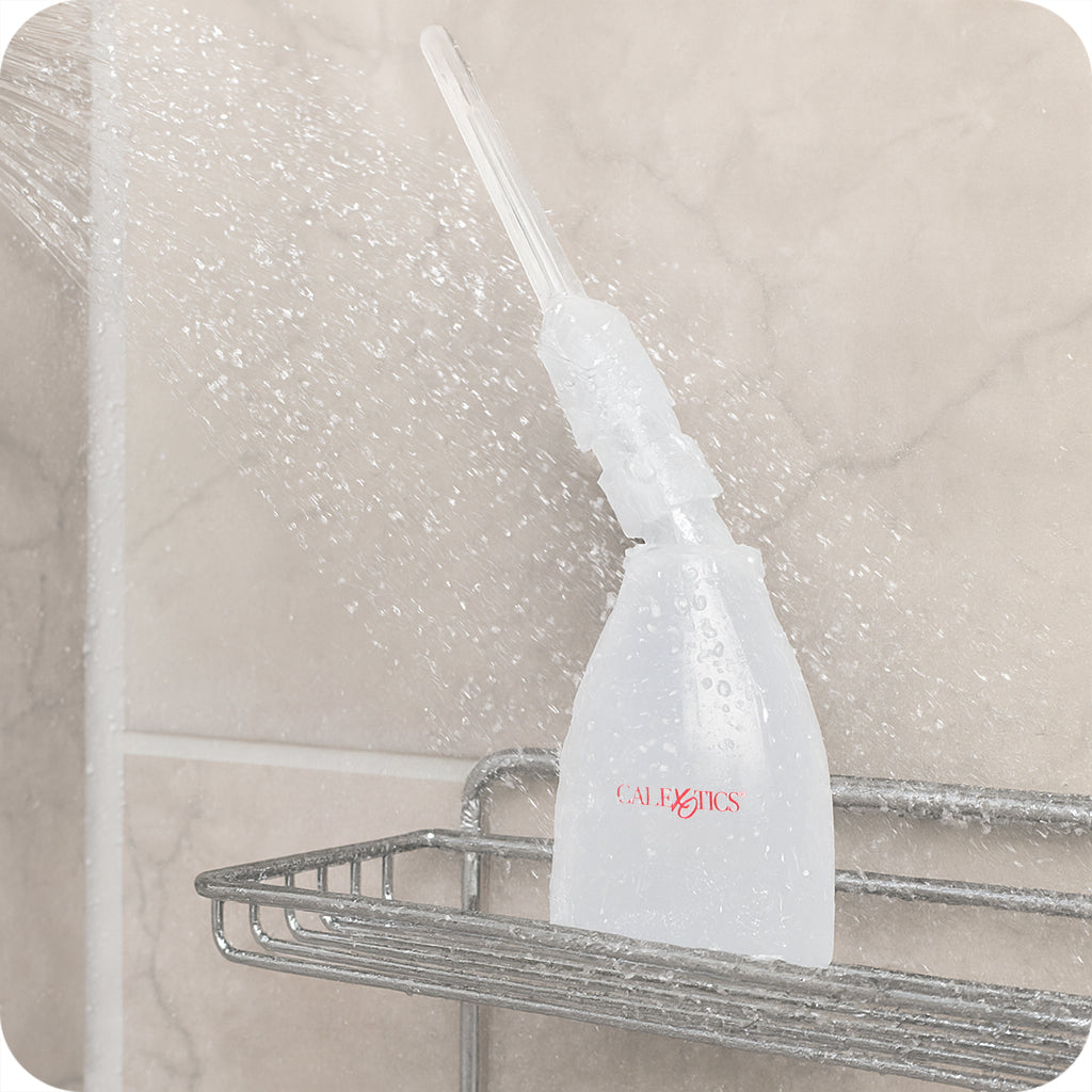 One-Way Ultimate Douche in Clear - Tophatter's Adult Sex Toys Online Anal Sex Toys > Douche and Enema - Tophatter Daily Deals