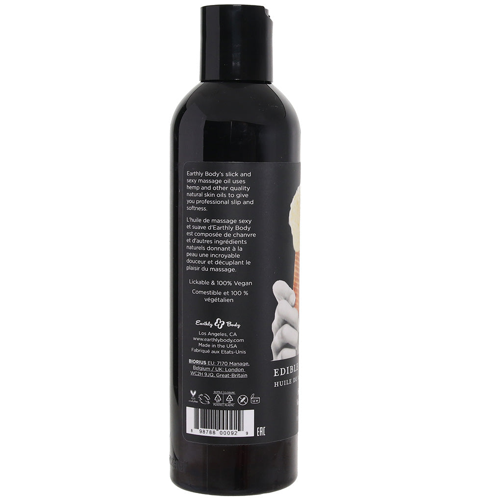 Edible Massage Oil 8oz/236ml in Vanilla Sensual Love > Massage - Tophatter Daily Deals