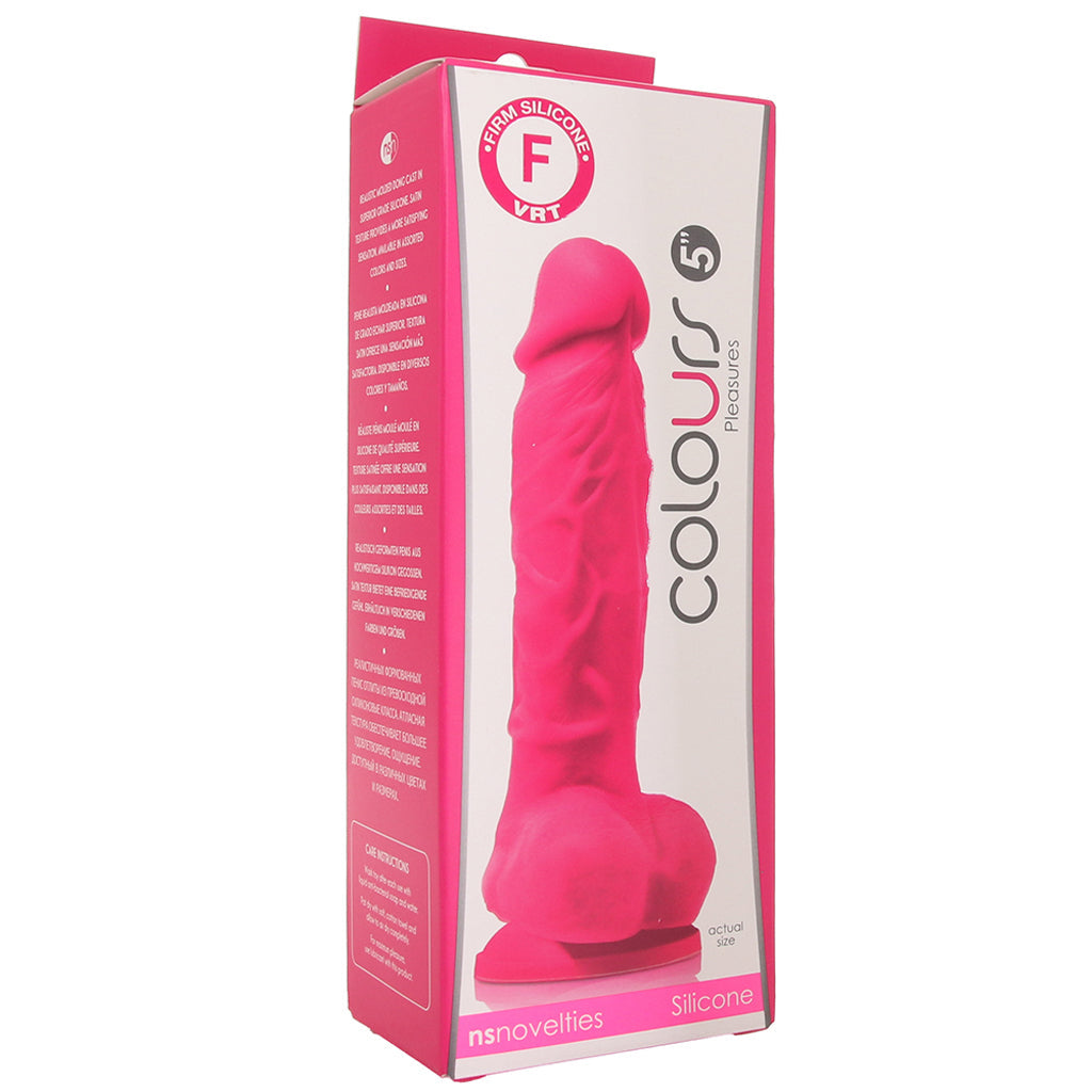 Small Silicone Colours Dildo in Pink - Tophatter's Adult Products Dildo Sex Toys > Realistic Dildos - Tophatter Daily Deals