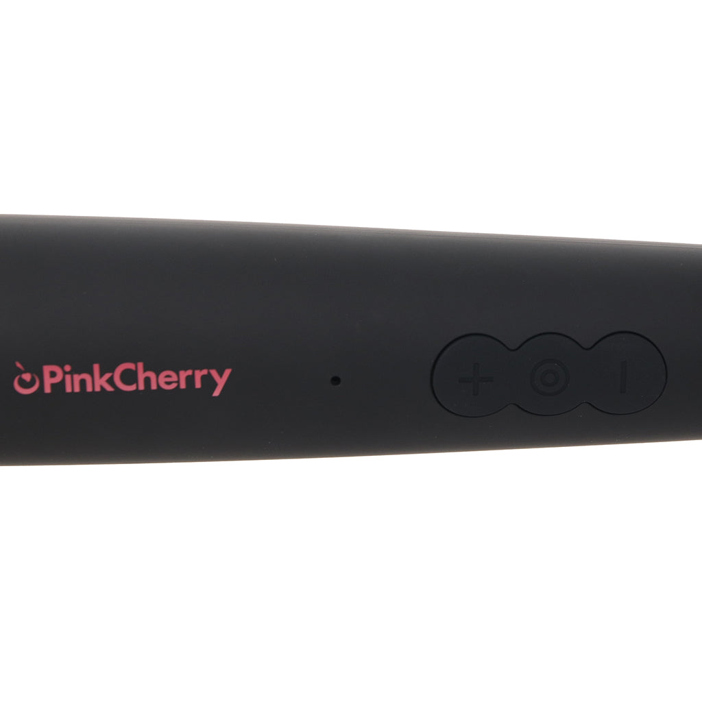 PinkCherry Premium Powered Wand in Black - Tophatter's Adult Sex Toys Online Vibrators > Wands - Tophatter Daily Deals
