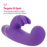 PinkCherry Warming G-Spot Rabbit Vibe in Purple Vibrators > Rabbit Vibrators - Tophatter Daily Deals