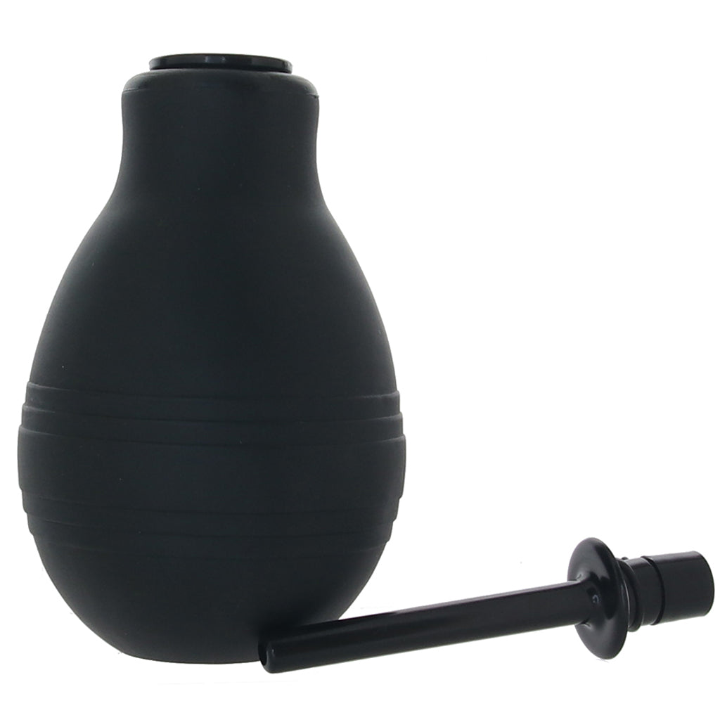 One-Way Anal Douche in Black - Tophatter's Adult Products Anal Sex Toys > Douche and Enema - Tophatter Daily Deals