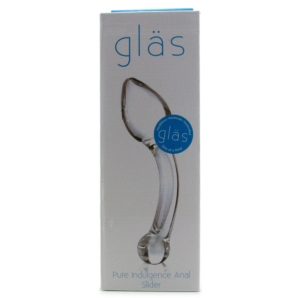 gläs Pure Indulgence Anal Slider Glass Dildo Dildo Sex Toys > Pyrex Glass Dildos - Tophatter Daily Deals
