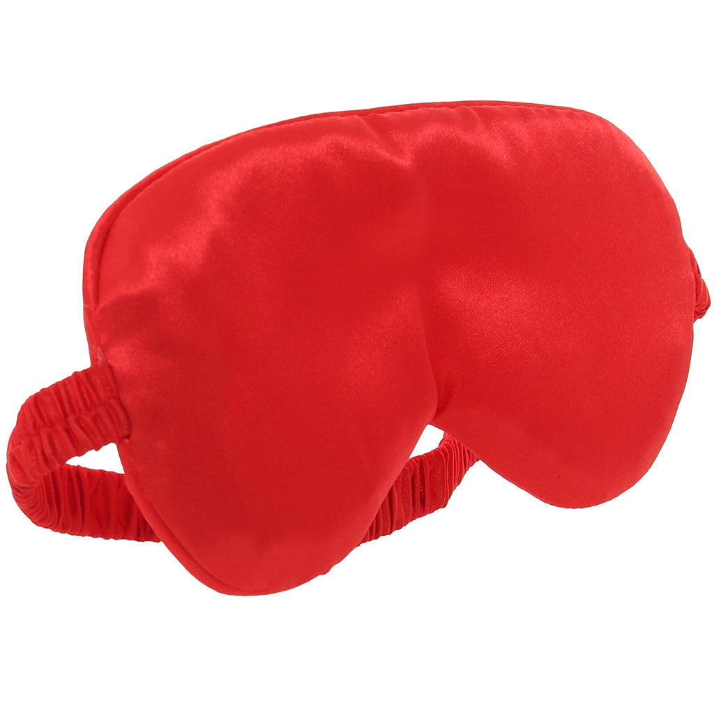 Ouch! Satin Blindfold in Red Bondage and Fetish > Pleasure Masks and Dress Up Play - Tophatter Daily Deals