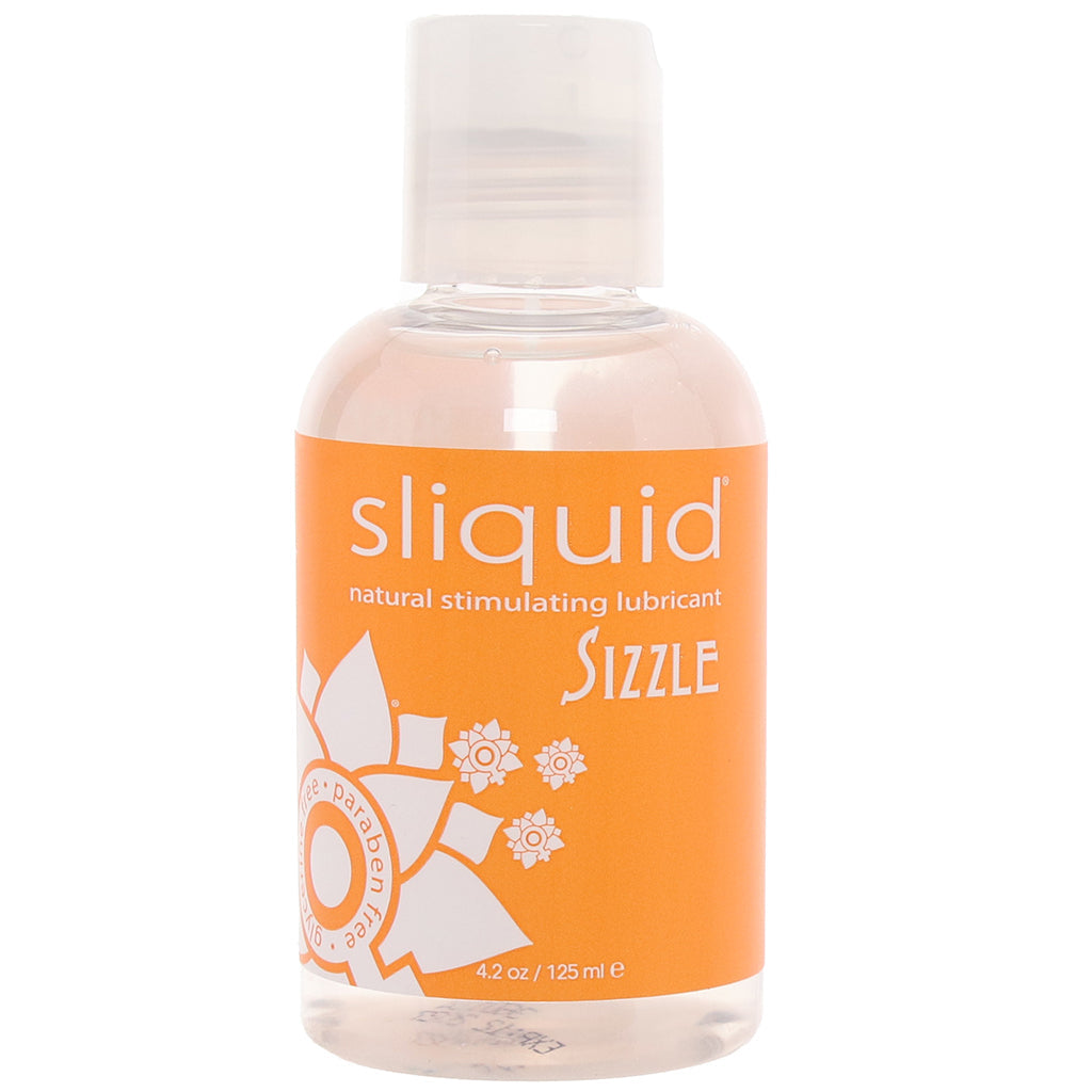 Sizzle Natural Stimulating Lubricant in 4.2oz/125ml - Tophatter's Adult Products Lubes and Lotions > Stimulating Lubricants - Tophatter Daily Deals