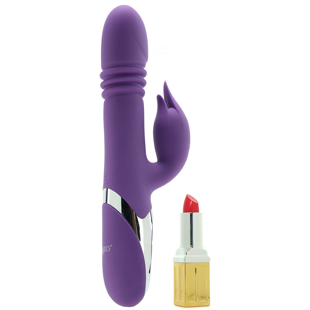 Enchanted Kisser Thrusting Rabbit Vibe Vibrators > Rabbit Vibrators - Tophatter Daily Deals
