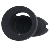 Blue Line Silicone Chastity Cage in Black Bondage and Fetish > Cock and Ball Devices - Tophatter Daily Deals