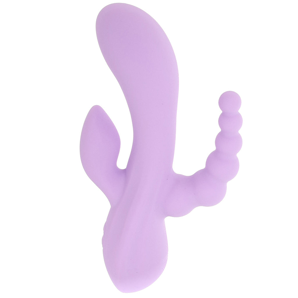 Flex Bend & Hold Triple Rumbler Vibe - Tophatter's Adult Sex Toys Online Vibrators > Rabbit Vibrators - Tophatter Daily Deals