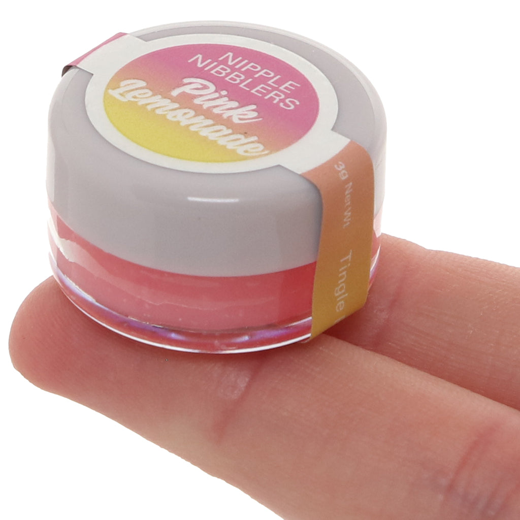 Nipple Nibblers Tingle Balm 3g in Pink Lemonade - Tophatter's Adult Products Lubes and Lotions > Female Enhancement - Tophatter Daily Deals